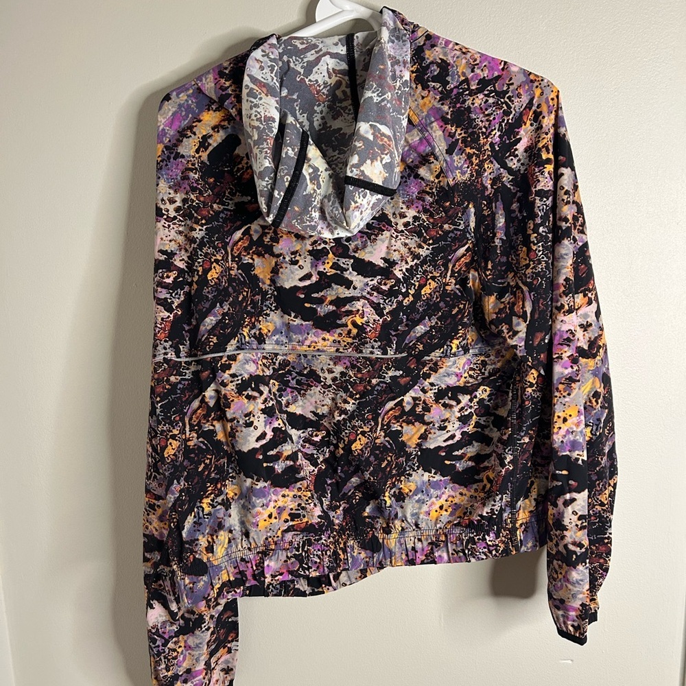 Fabletics Multicolor Abstract Jacket - image 3